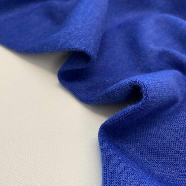 Gebreide viscose - Merino Touch - Royal - Coupon 80cm