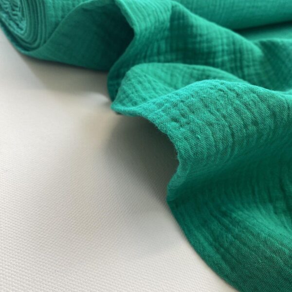 Double Gauze -  Bright green