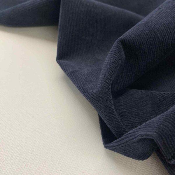 Corduroy met lichte rek - Navy