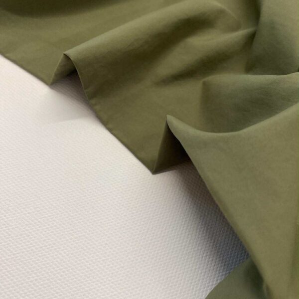 Waterafstotende Taslan – Kaki - Coupon 255cm