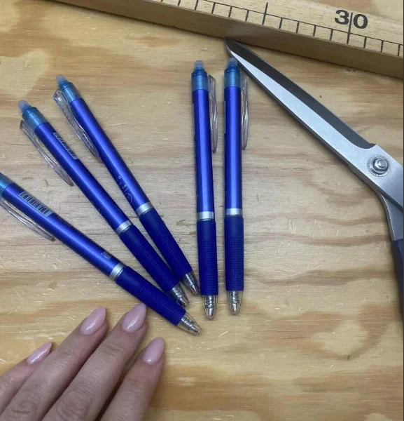 Uitwisbare markeerpen