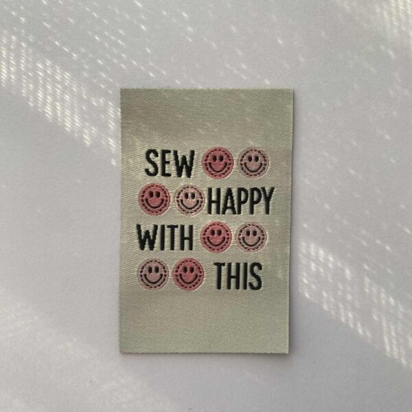 Loop&Label - Sew happy with this (pink) - XXL