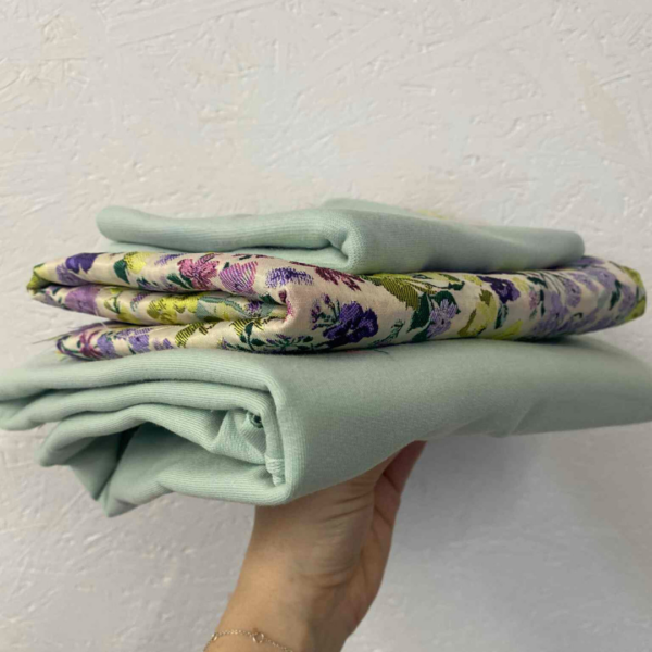 Laure Sweater – Speciale Mouwen DIY Box - Spring Mint