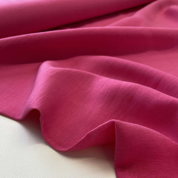 Viscose – Blouse- en Hemdenstof – Fuchsia