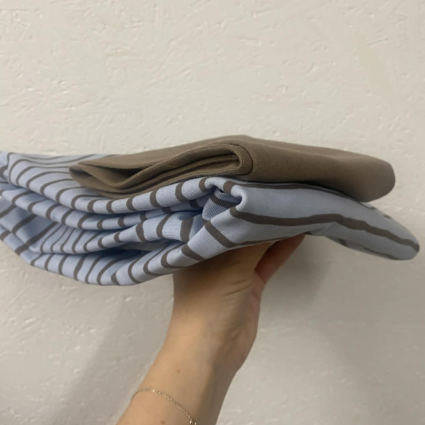 Naaipakket - Lola Stripes - Dusty Blue