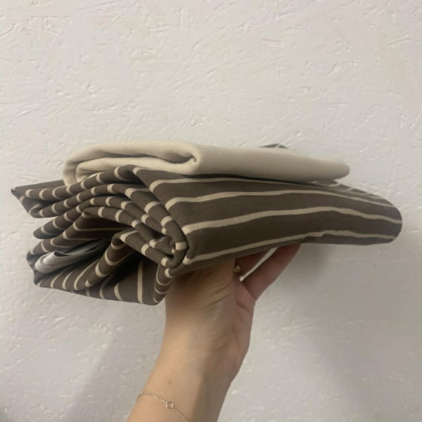 Naaipakket - Lola Stripes - Taupe